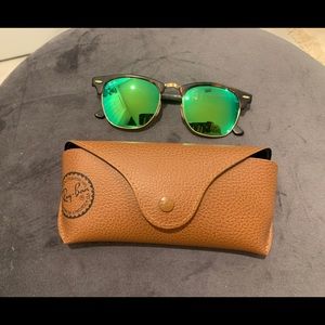 Ray Ban Green Lens Clubmaster